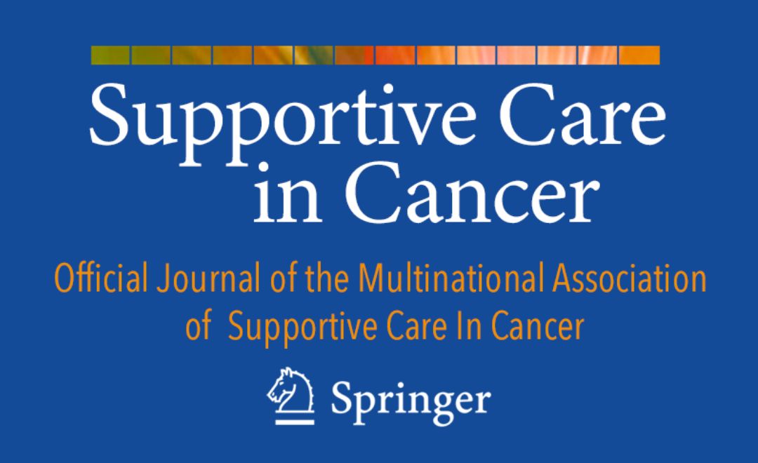 Cover of Supportive Care in Cancer journal
