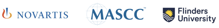Novartis, MASCC and Flinders University logos