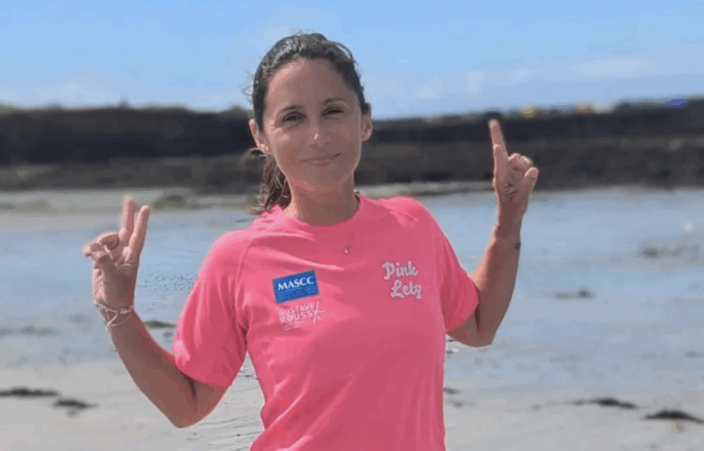 Lety in a pink t-shirt